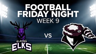 Elkins vs Gentry  Football Friday Night Week 9 [upl. by Iegres]