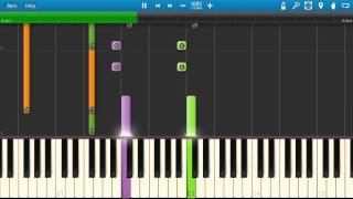 Conan The Barbarian  Theme Song  Piano Tutorial  Synthesia Cover [upl. by Sayers]