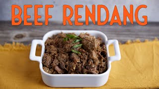 How to Make Beef Rendang Indonesian Beef Stew Recipe [upl. by Ledniahs]