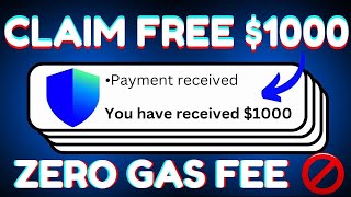 Claim Free 1000 Airdrop on Trust Wallet Without Gas Fees  Crypto AirDrop News [upl. by Horick212]