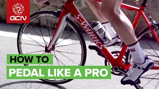 How To Pedal Like A Pro  Road Bike Skills And Technique [upl. by Ahpla500]