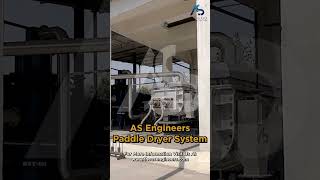 ETP Sludge Drying System  Paddle Dryer System [upl. by Alig]