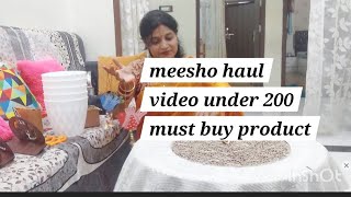 meesho haul video under 200trending [upl. by Wat699]