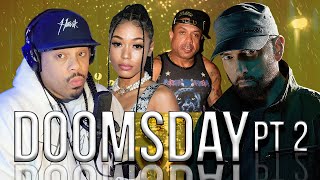 EMINEM Disses BENZINO  Coi Leray RESPONDS  Eminem  DOOMSDAY PT 2  Rapper Reaction  COMMENTARY [upl. by Phoebe]