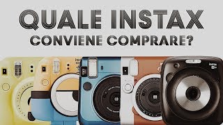 ​QUALE INSTAX SCEGLIERE  Mini 897090 Wide 300 e Square SQ10 [upl. by Ireland]