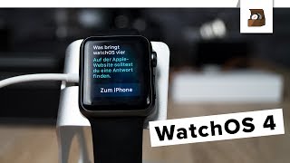 Das bringt WatchOS 4 mit sich  Deutsch  FullHD [upl. by Aerdnaek]