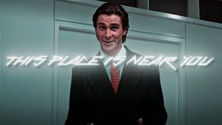 Patrick Bateman  DVRST  This Place Is Near You Slowed American Psycho [upl. by Ial]