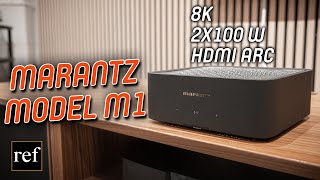 Unboxing Marantz Model M1  Streamingförstärkare med 2x100W [upl. by Acirtal622]