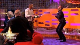 Lewis Hamilton Sprays Champagne Onto Graham Norton  The Graham Norton Show [upl. by Preston]