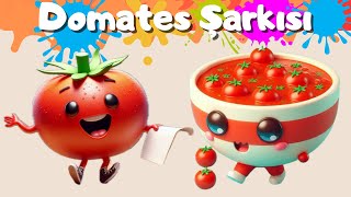 🍅Domates Şarkısı 🍅 Sebzeleri Öğreniyoruz🌟 [upl. by Arley125]