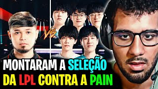 🚨 PAIN JOGOU CONTRA OS MELHORES JOGADORES DA CHINA 3 PLAYERS DA BILBILI E 2 DA LNG ABSOLUT REAGE [upl. by Salaidh]