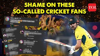 Travis Head controversy  How these cricket fans bring shame to the game [upl. by Ellehcar]