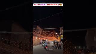 Diwali decoration in Bharatpur 😍😍 meeragodhar song bharatpur [upl. by Kentigera299]