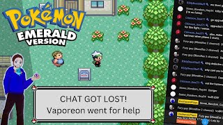 Pokemon Emerald But Chat Can Control the Character [upl. by Templa]