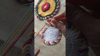 Wow 😳 beautiful 3d crochet pattern tutorial sakhisaheli115 parwaticrochet crochetflowerknitting [upl. by Ganiats993]