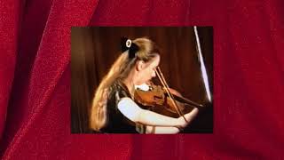 Camille Saint Saens Havanaise Ania Karkowska Violin Katarzyna Karkowska Piano [upl. by Eelnayr]