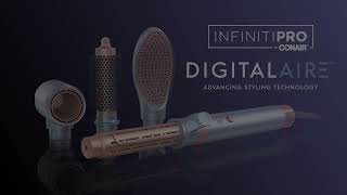 InfinitiPRO by Conair® DigitalAIRE™ Hot Air Brush now available Walmart BC8100 video [upl. by Botti]