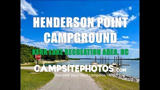 Henderson Point Campground  Kerr Lake Recreation Area NC [upl. by Hannad]