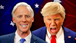 Donald Trump vs Joe Biden Epic Rap Battles Of History [upl. by Ailic]