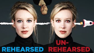 What happens when Elizabeth Holmes does not rehearse Theranos [upl. by Prichard]