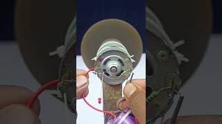 DC Motor Create Energy • 775 Motor Create Energy Showing diy dcmotor experiment motor [upl. by Lleinnad]