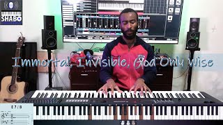 Immortal Invisible God Only Wise  Hymn  Piano Reharmonized [upl. by Olim816]