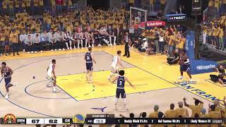 NBA 2K25 WARRIORS VS NUGGETS [upl. by Hynes]