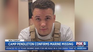 Camp Pendleton confirms Marine missing [upl. by Aihsemak]