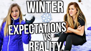 Winter Expectations VS Reality [upl. by Awhsoj996]