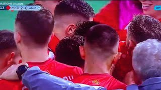 Bojan Miovski Goal North Macedonia vs Armenia 20 Extended Highlights and Goals Today [upl. by Rossuck]