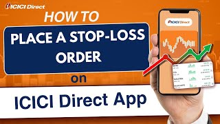 How to place a Stoploss order on ICICI Direct App  ICICI Direct [upl. by Oiratnom]