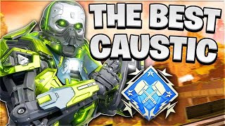 Caustic is The best legend in Apex 120 FPS Gameplay 💯 [upl. by Chris]