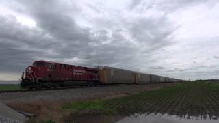 BNSF Marceline Sub and NS Transcon Part 2 [upl. by Bonis760]