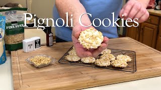 Pignoli Cookies are Italian chewy almond paste cookies that just so happen to be gluten free [upl. by Oniluap]