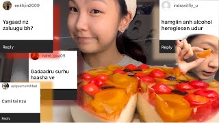 ТАРГАН ТОРТ хийв  Асуулт хариулт Making JELLY CAKE  QampA [upl. by Bern]