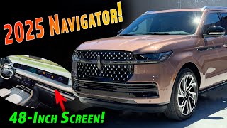 The 2025 Lincoln Navigator Gets Big Screens amp A Trick Tailgate [upl. by Hayarahs]