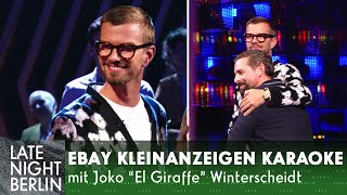 eBay Kleinanzeigen Karaoke mit Joko  Late Night Berlin [upl. by Bax]