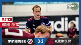 MHC TV  HIGHLIGHTS  Mannheimer HC 3  3 Münchner SC  1 Bundesliga Herren [upl. by Hanoj]