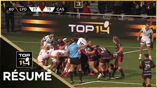 TOP 14 Saison 20232024 J18  Résumé LOU Rugby  Castres Olympique [upl. by Yellah]