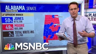 Steve Kornacki What Doug Jones Needed—And Got—In Alabama  The Last Word  MSNBC [upl. by Shaefer]