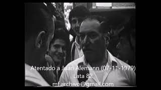 Atentado a Juan Alemann 07111979 [upl. by Eesak]