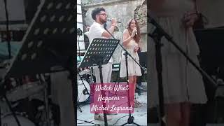 Watch What Happens 🎶 watchwhathappens jazzstandards jazzsingers michellegrand swing jazz [upl. by Calli]