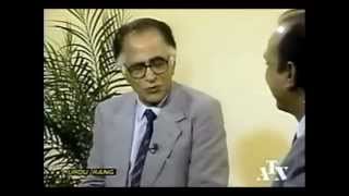 Ashfaq Hussain interviews Ahmed Nadeem Qasmi Toronto Canada  1992 [upl. by Venetia]