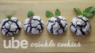 How to Make Ube Crinkle Cookies [upl. by Sral]