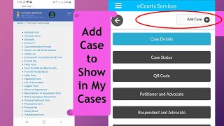 eCourts Services  3  Advocate Forms  eFiling  ePay  App Version  Search by Name Filing amp FIR [upl. by Aisemaj]