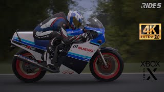 Slabby Suzi Superstar  1985 Suzuki GSXR750  VIR South  Ride 5  Xbox Series X  4K  Gameplay [upl. by Mian]