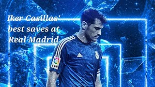 The best saves of Iker Casillas at Real Madrid [upl. by Squire]