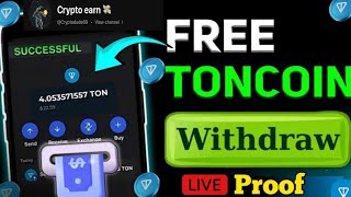 Gana toncoin y LTC totalmente gratis 💻💰 [upl. by Oninotna]