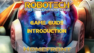 Robotech RPG Game Guide Intro [upl. by Wakeen]