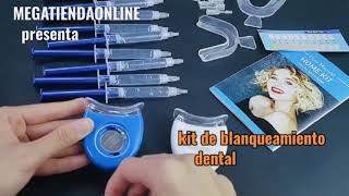 Kit blanqueamiento dental Peróxido 44 [upl. by Attenahs344]